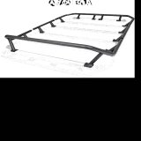 Go Rhino SRM300 Quad Overland Rail Kit (For 40x40in. Rack) - Tex. Blk (Rails ONLY - Req. Platform) thumbnail 8