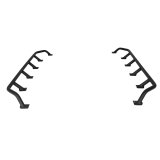 Go Rhino SRM300 Dual Rail Kit (For 60x40in. Rack) - Tex. Blk (Rails ONLY - Req. Platform) thumbnail 4