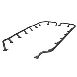 Go Rhino SRM300 Tri-Rail Kit (For 80x40in. Rack) - Tex. Blk (Rails ONLY - Req. Platform) thumbnail 1