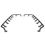 Go Rhino SRM300 Tri-Rail Kit (For 80x40in. Rack) - Tex. Blk (Rails ONLY - Req. Platform) thumbnail 3