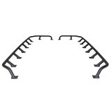 Go Rhino SRM300 Tri-Rail Kit (For 80x40in. Rack) - Tex. Blk (Rails ONLY - Req. Platform) thumbnail 4