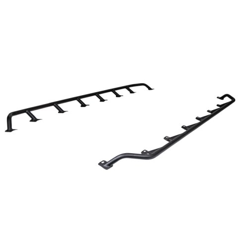 Go Rhino SRM300 Dual Rail Kit (For 80x40in. Rack) - Tex. Blk (Rails ONLY - Req. Platform) thumbnail 1