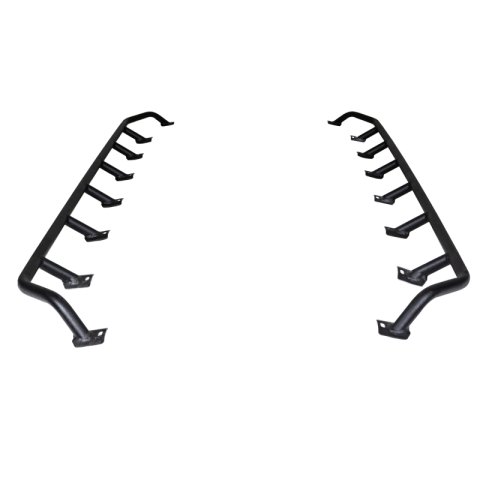 Go Rhino SRM300 Dual Rail Kit (For 80x40in. Rack) - Tex. Blk (Rails ONLY - Req. Platform) thumbnail 3