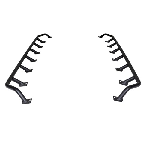 Go Rhino SRM300 Dual Rail Kit (For 80x40in. Rack) - Tex. Blk (Rails ONLY - Req. Platform) thumbnail 4