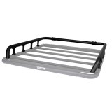 Go Rhino SRM500 Tri-Rail Kit (For 55in. Long Rack) - Tex. Blk (Rails ONLY - Req. Platform) thumbnail 8