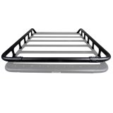 Go Rhino SRM500 Tri-Rail Kit (For 65in. Long Rack) - Tex. Blk (Rails ONLY - Req. Platform) thumbnail 5
