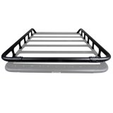 Go Rhino SRM500 Tri-Rail Kit (For 65in. Long Rack) - Tex. Blk (Rails ONLY - Req. Platform) thumbnail 7