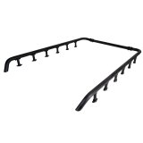 Go Rhino SRM500 Tri-Rail Kit (For 75in. Long Rack) - Tex. Blk (Rails ONLY - Req. Platform) thumbnail 2
