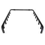 Go Rhino SRM500 Tri-Rail Kit (For 75in. Long Rack) - Tex. Blk (Rails ONLY - Req. Platform) thumbnail 6