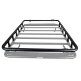 Go Rhino SRM500 Quad Rail Kit (For 75in. Long Rack) - Tex. Blk (Rails ONLY - Req. Platform) thumbnail 4