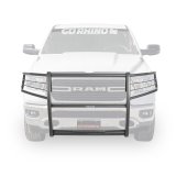 Go Rhino 19-24 Ram 1500 3100 Series StepGuard Center Grille + Brush Guards - Tex. Black thumbnail 3