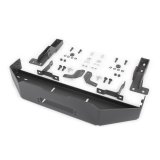 Go Rhino 18-20 Ford F-150 3100 Series StepGuard Winch Plate Kit (Req. 3296T or 3296MT) - Tex. Black thumbnail 3