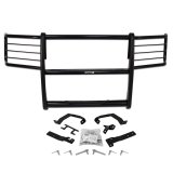 Go Rhino 08-10 Ford F-250/350 Super Duty 3000 Series StepGuard Center Grille + Brush Guards - Blk thumbnail 1