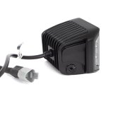 Go Rhino Xplor Blackout Combo Series Cube Sideline LED Spot Lights w/ Amber 4x3 - Blk (Pair) thumbnail 9