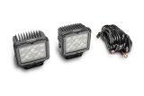 Go Rhino Xplor Bright Series Rectangle Single LED Spot Light Kit (Surface Mount) 5in. - Blk (Pair) thumbnail 8