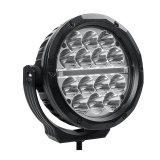 Go Rhino Xplor Bright Series Round LED Driving Light Kit w/DRL (Surface Mount) 6in - Blk (2 pc) thumbnail 3