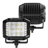 Go Rhino Xplor Bright Series Sideline Cube LED Flood Light Kit (Surface Mount) 4x3 - Blk (Pair) thumbnail 4