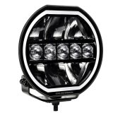 Go Rhino Xplor Blackout Series Maxline LED Hi/Low Beam w/Multi DRL (Surface Mount) 7in. - Blk thumbnail 6