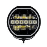 Go Rhino Xplor Blackout Series Maxline LED Hi/Low Beam w/Multi DRL (Surface Mount) 9in. - Blk thumbnail 1