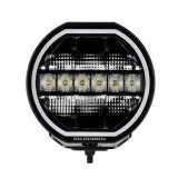 Go Rhino Xplor Blackout Series Maxline LED Hi/Low Beam w/Multi DRL (Surface Mount) 9in. - Blk thumbnail 2