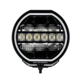 Go Rhino Xplor Blackout Series Maxline LED Hi/Low Beam w/Multi DRL (Surface Mount) 9in. - Blk thumbnail 3