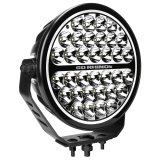Go Rhino Xplor Blackout Series Round Single LED Spot Light Kit w/DRL (Surface Mount) 9in. - Blk thumbnail 7