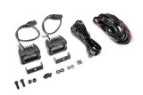 Go Rhino Xplor Bright Series Rectangle LED Flood Light Kit (Surface/Thread Std Mnt) 3x2 - Blk (Pair) thumbnail 9