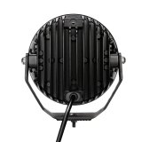Go Rhino Xplor Blackout Series Round LED Spot Light Beam w/DRL (Surface/Thread Stud Mnt) 7in. - Blk thumbnail 6