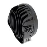 Go Rhino Xplor Blackout Series Round LED Spot Light Beam w/DRL (Surface/Thread Stud Mnt) 7in. - Blk thumbnail 8