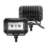 Go Rhino Xplor Bright Series Rectangle LED Spot Light Kit (Surface/Thread Stud Mnt) 3x2 - Blk (Pair) thumbnail 5