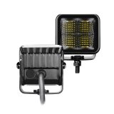 Go Rhino Xplor Blackout Series Cube LED Flood Light Kit (Surface/Threaded Stud Mnt) 2x2 - Blk (Pair) thumbnail 9