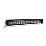 Go Rhino Xplor Blackout Combo Series Dbl Row LED Light Bar w/Amber (Side/Track Mount) 21.5in. - Blk thumbnail 7
