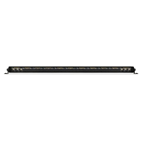 Go Rhino Xplor Blackout Combo Series Sgl Row LED Light Bar w/Amber (Side/Track Mount) 31.5in. - Blk thumbnail 1