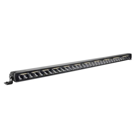 Go Rhino Xplor Blackout Combo Series Sgl Row LED Light Bar w/Amber (Side/Track Mount) 31.5in. - Blk thumbnail 3