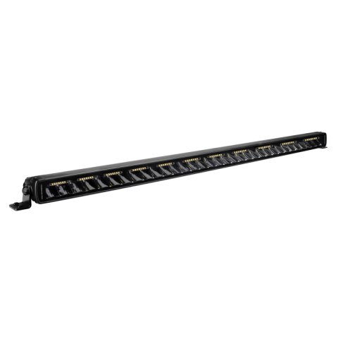 Go Rhino Xplor Blackout Combo Series Sgl Row LED Light Bar w/Amber (Side/Track Mount) 31.5in. - Blk thumbnail 5