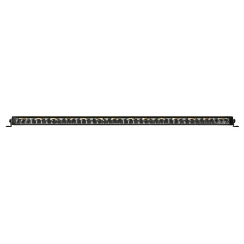 Go Rhino Xplor Blackout Combo Series Sgl Row LED Light Bar w/Amber (Side/Track Mount) 39.5in. - Blk