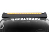 Go Rhino Xplor Blackout Combo Series Sgl Row LED Light Bar w/Amber (Side/Track Mount) 39.5in. - Blk thumbnail 8