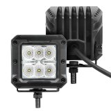 Go Rhino Xplor Bright Series Cube LED Flood Light Kit (Surface/Threaded Stud Mount) 3x3 - Blk (Pair) thumbnail 3