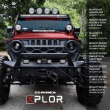Go Rhino Xplor Bright Series Cube LED Flood Light Kit (Surface/Threaded Stud Mount) 3x3 - Blk (Pair) thumbnail 7
