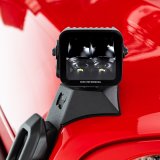 Go Rhino Xplor Blackout Series Cube LED Spot Light Kit (Surface/Threaded Stud Mnt) 3x3 - Blk (Pair) thumbnail 4