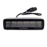 Go Rhino Xplor Blackout Series Sixline LED Flood Light Kit (Surface/Threaded Stud Mnt) - Blk (Pair) thumbnail 4
