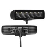 Go Rhino Xplor Blackout Series Sixline LED Flood Light Kit (Surface/Threaded Stud Mnt) - Blk (Pair) thumbnail 5