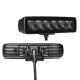 Go Rhino Xplor Blackout Series Sixline LED Flood Light Kit (Surface/Threaded Stud Mnt) - Blk (Pair) thumbnail 6