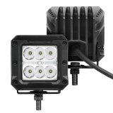 Go Rhino Xplor Bright Series Cube LED Spot Light Kit (Surface/Threaded Stud Mount) 3x3 - Blk (Pair) thumbnail 3