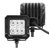 Go Rhino Xplor Bright Series Cube LED Spot Light Kit (Surface/Threaded Stud Mount) 3x3 - Blk (Pair) thumbnail 5