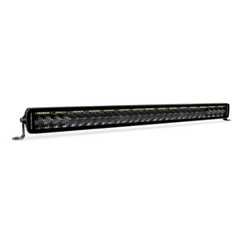 Go Rhino Xplor Blackout Combo Series Dbl Row LED Light Bar w/Amber (Side/Track Mount) 32in. - Blk thumbnail 2