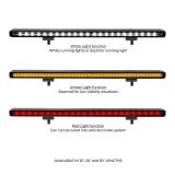 Go Rhino Xplor Flash Series Single Multi Function LED Light Bar (Track Mount) 10in. - Blk thumbnail 3