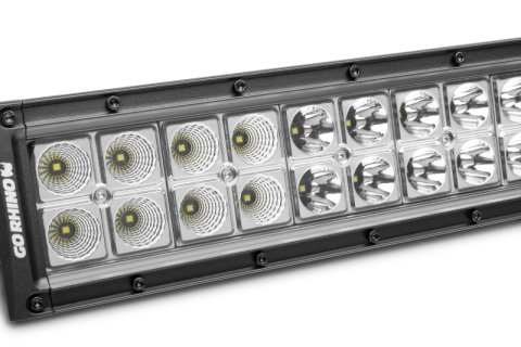 Go Rhino Xplor Bright Series Dbl Row LED Light Bar (Side/Track Mount) 31.5in. - Blk thumbnail 8