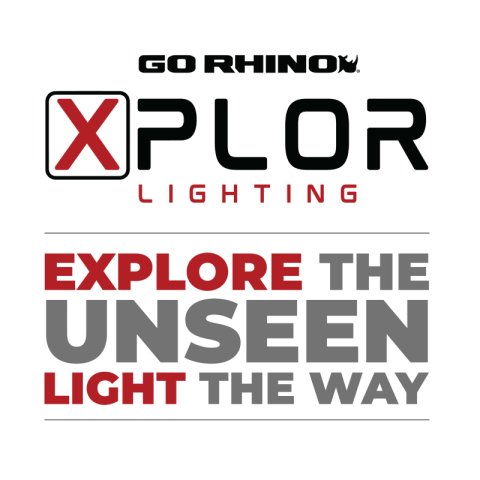 Go Rhino Xplor Bright Series Single Row LED Light Bar (Side/Track Mount) 20.5in. - Blk thumbnail 7