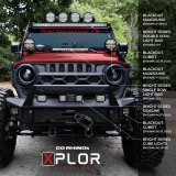 Go Rhino Xplor Bright Series Single Row LED Light Bar (Side/Track Mount) 32in. - Blk thumbnail 6